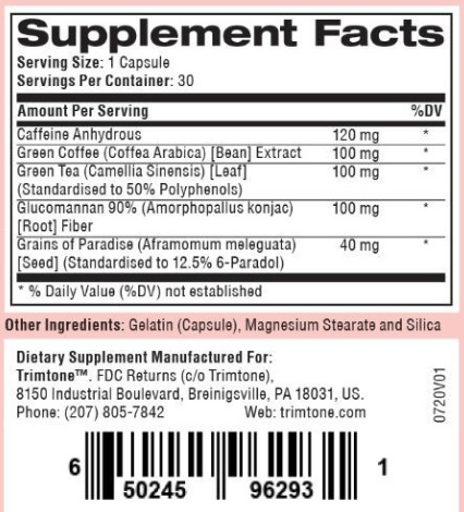 TrimTone Ingredients