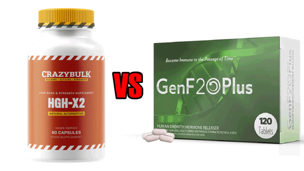 HGH X2 vs GenF20 Plus Comparison Results Review