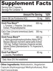 Alpha Brain Ingredients