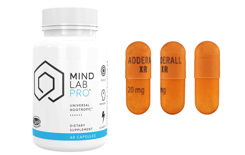 Comparison Between Mind Lab Pro & Adderall