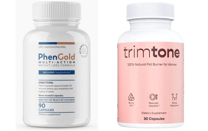 Comparison Between PhenGold & Trimtone