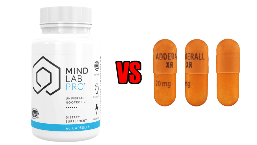 Mind Lab Pro vs Adderall Comparison Results Review