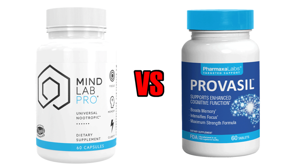 Mind Lab Pro vs Provasil Comparison Results Review