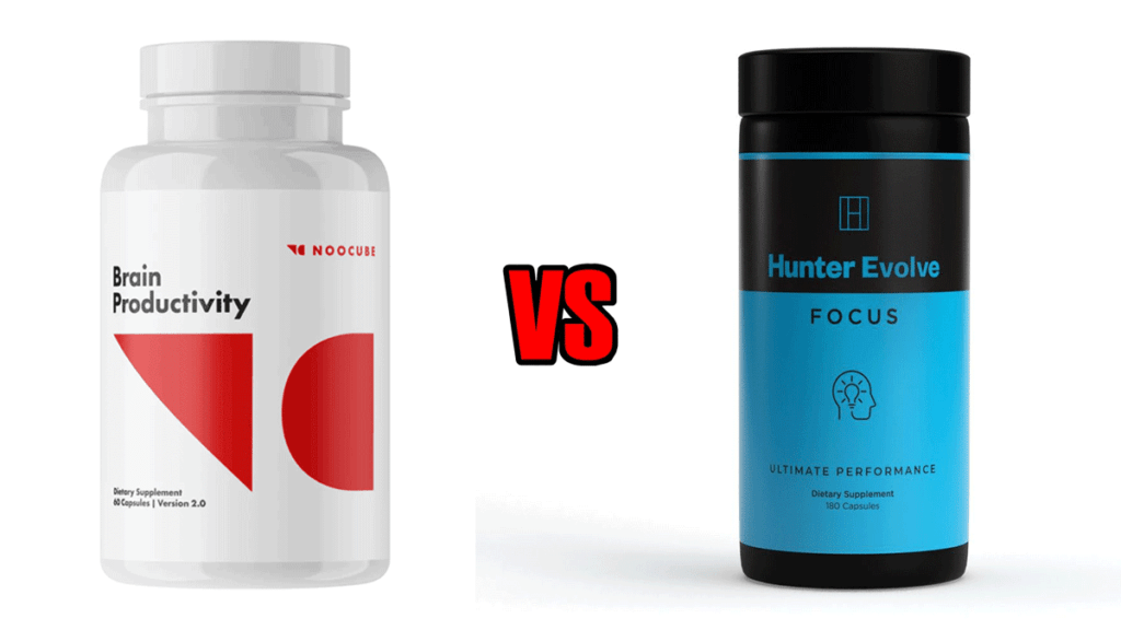 NooCube Brain Productivity vs Hunter Focus Comparison Results Review