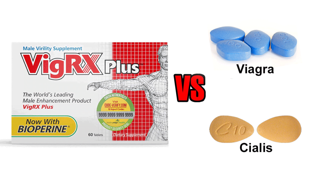 Viagra vs Cialis vs VigRX Plus Review