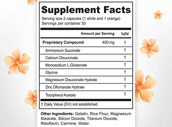 Amberen Ingredients