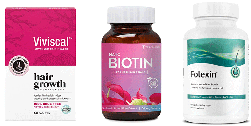 Comparison of Viviscal, Biotin & Folexin