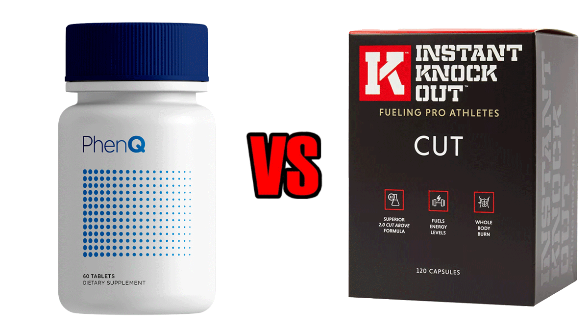 PhenQ vs Instant Knockout Cut Comparison Results Review