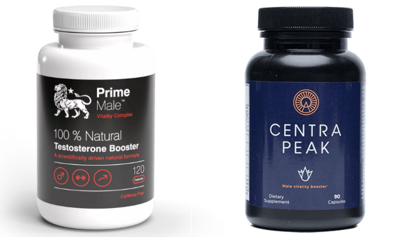 Comparison Between Prime Male Vitality & Centrapeak