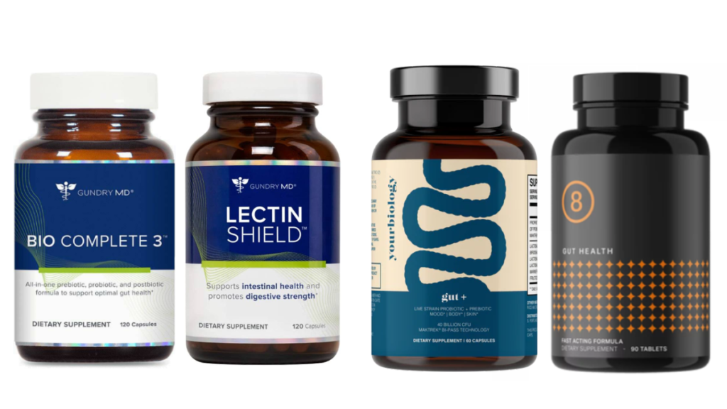 Comparison of Gundry MD Bio Complete-3, Lectin Shield, YourBiology Gut & Biotics-8