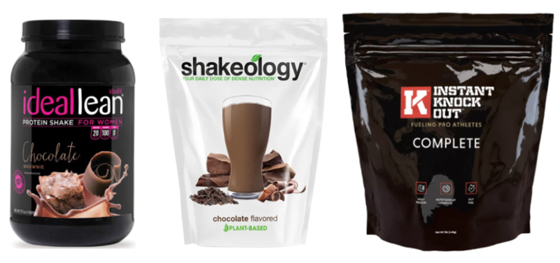 Comparison of Ideal Lean, Shakeology & Instant Knockout Complete