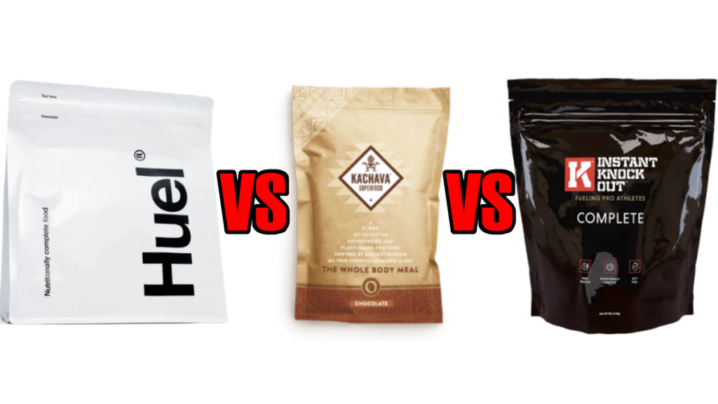 Huel vs Ka-Chava vs Instant Knockout Complete Comparison Results Review