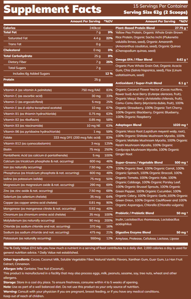 Ka-Chava Ingredients