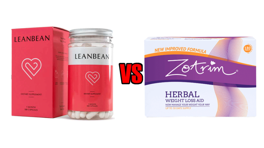 Leanbean vs Zotrim Comparison Results Review