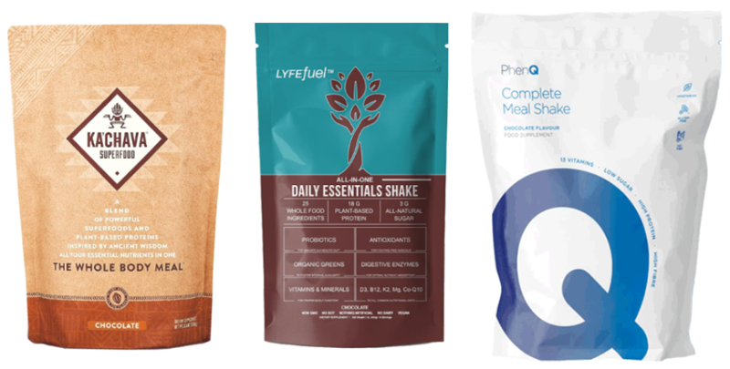 Comparison of Ka-Chava, Lyfe Fuel & PhenQ Meal Shake