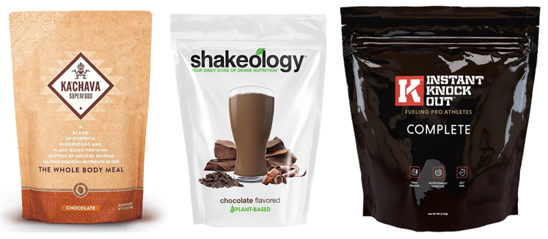 Comparison of Ka-Chava, Shakeology & Instant Knockout Complete