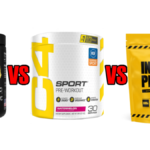 DAS Labs Bucked-Up Vs CELLUCOR C4 Vs Intensive Pre Train Comparison Results Review