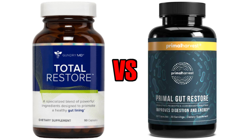 Total Restore vs Primal Gut Restore Comparison Results Review