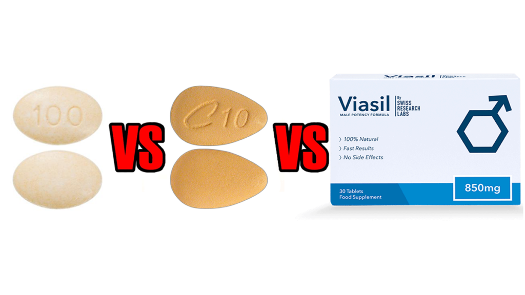 Stendra vs Cialis vs Viasil Comparison Results Review