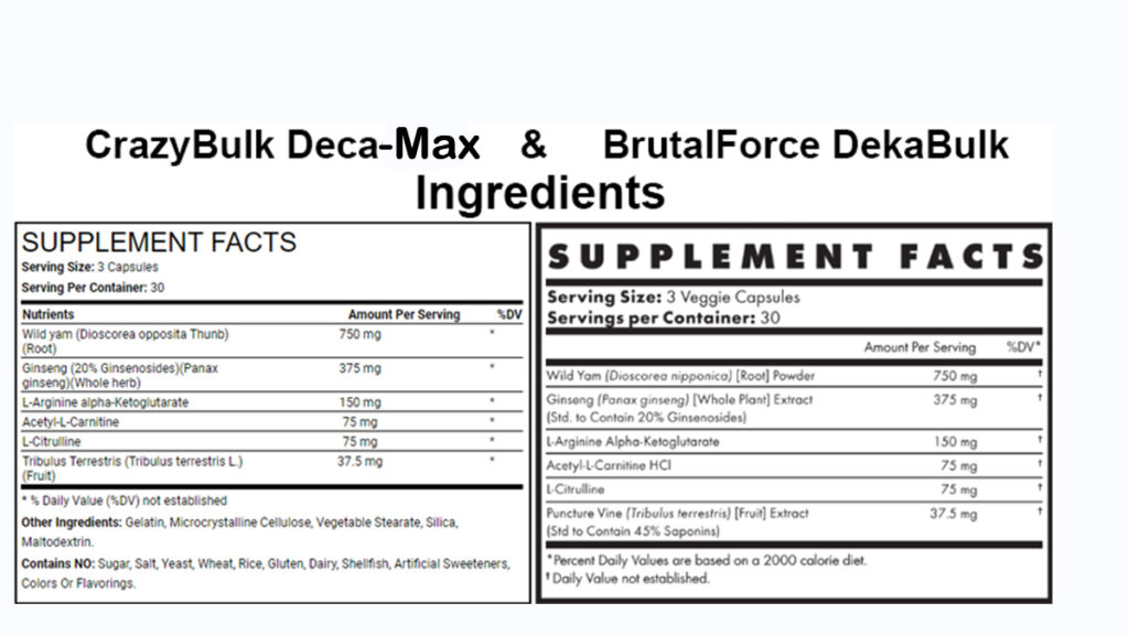 Deca-Max Vs DekaBulk